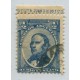 ARGENTINA 1888 GJ 80 ESTAMPILLA USADA CON BORDE DE HOJA